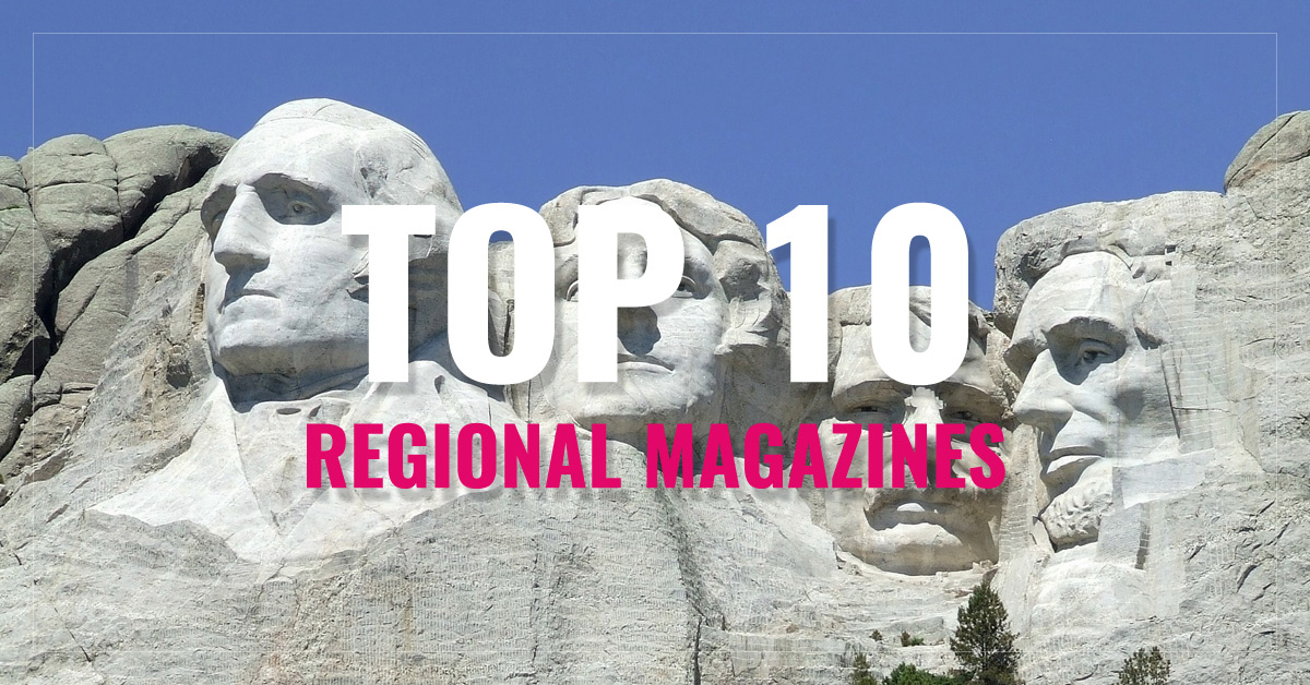 
 Top 10 Regional Magazines
