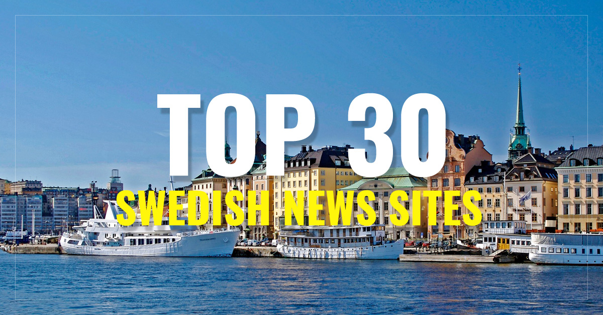 
Top Swedish Newspapers & News Media
